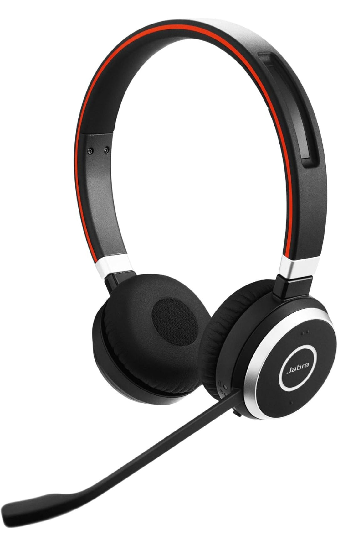 Casque supra-auriculaire stéréo sans fil Jabra Evolve 65 – Casque certifié...